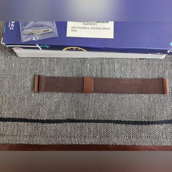 Smartwatch Compatible 20mm Metal Mesh Bracelet Wristband Magnetic Adjustable EUC - Picture 5 of 12